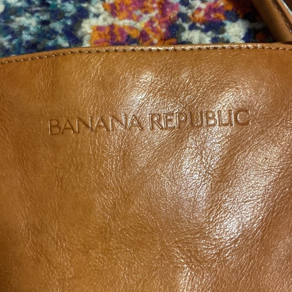 Banana Republic Tan Leather Women's Bag - Picture 2 of 7